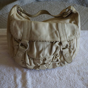 Anthropologie Lucky Penny leather bag purse